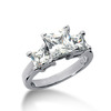 Princesss Cut Prong Set Diamond Engagement Ring (1.00 ct.tw.)