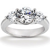 Round Cut Three Stone Diamond Engagement Ring (1.00 ct.tw.)