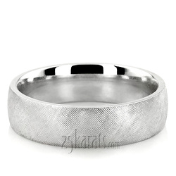 Florentine Plain Wedding Band