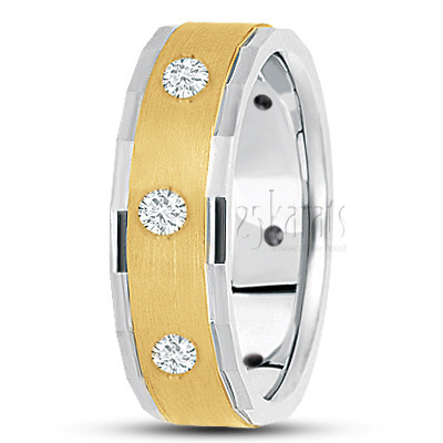 Attractive Diamond Wedding Band 