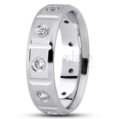 All-Around Diamond Wedding Band