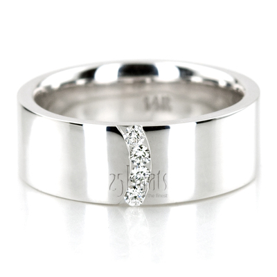 Basic Diamond Wedding Band