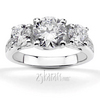 Trellis Setting Three Stone Diamond Engagement Ring (0.70 ct. tw.)