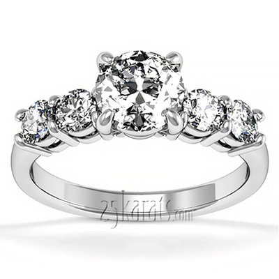 Timeless Basket Setting Diamond Engagement Ring (1/5 ct. t.w.)