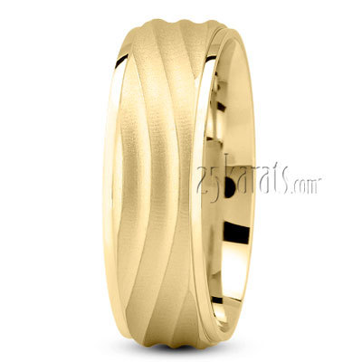 Ultimate Wave Design Wedding Band