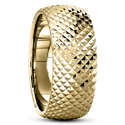 Fish Scale Fancy Wedding Ring  