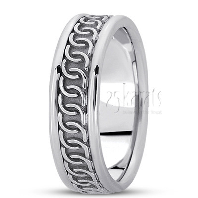 Classic Celtic Wedding Band