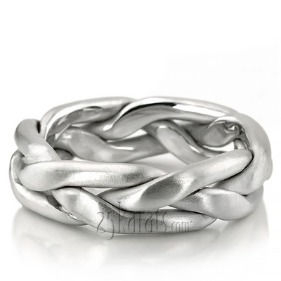 Traditional Braided Wedding Ring