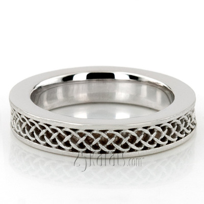 Celtic Knot Wedding Band