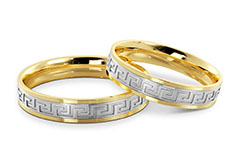 Lightweight Gold Wedding Band Sets