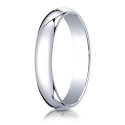 Benchmark Plain Half-Round Dome Wedding Band