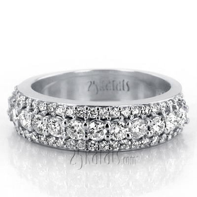 Beautiful Brilliant Diamond Wedding Anniversary Band (0.96ct. tw.)